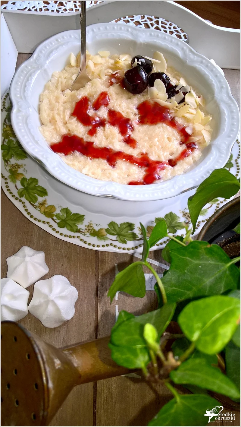 Kokosowy a la pudding ryżowy