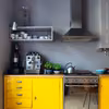 Cytrynowe meble w kuchni