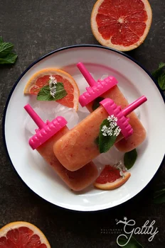 Owocowe lody, czyli sorbet jabłko-grejpfrut (dieta dr Dąbrowskiej)