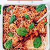Zapiekany makaron z sosem bolognese