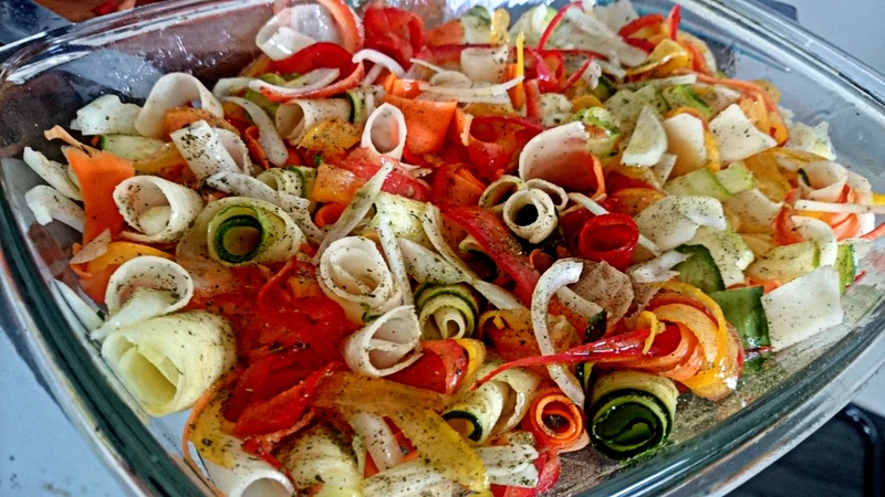 pieczone warzywa