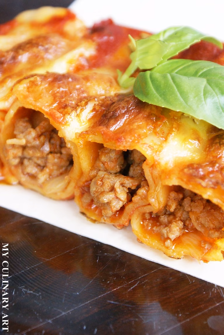 Cannelloni z mięsem mielonym