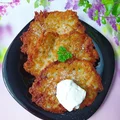 PLACKI ZIEMNIACZANE Z SERKIEM STRACCIATELLA