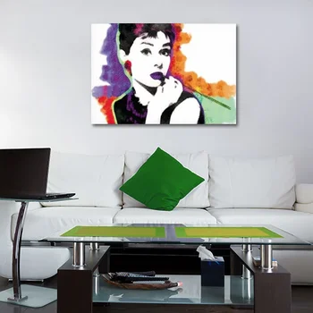 Audrey Hepburn w stylu pop art