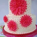 tort w kwiaty
