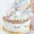 Tort malinowy w stylu unicorn