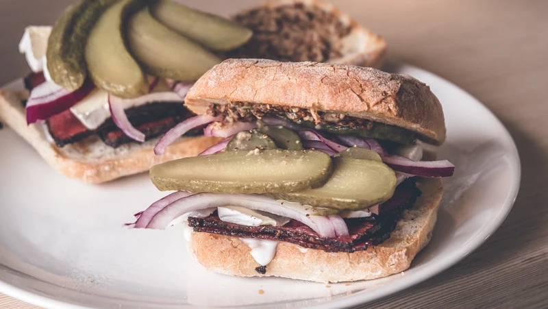 Pastrami kanapka