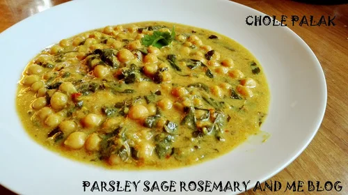 Chole Palak - gotowe w 15 minut!!!!!!!!!!!!