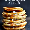 Puszyste pancakes z ricotty
