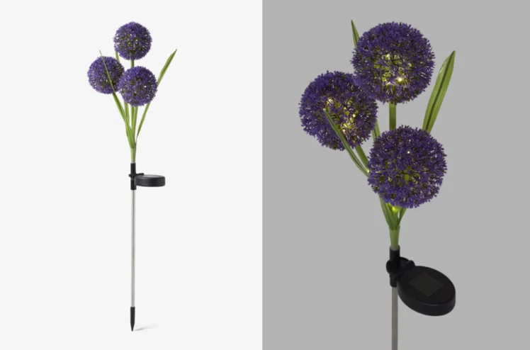 Zdjęcie Te lampa solarna za 25 zł z Pepco to HIT! Wygląda jak prawdziwy kwiat, a dodatkowo świeci w ciemności #2