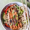 Łosoś Teriyaki