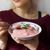 Lody truskawkowe na kaszy jaglanej