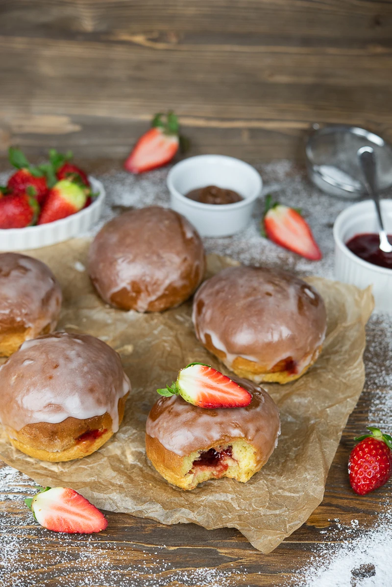 Pączki pieczone!