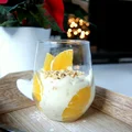 Mus Świąteczny z pistacjami i pomarańczami zanurzonymi w białej czekoladzie