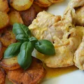 Soczyste piersi kurczaka zapiekane w porach i majonezie