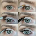 Make up powiększający oczy