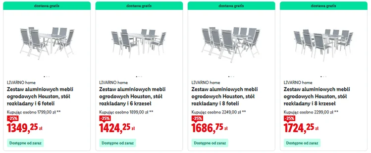 Zdjęcie -25% na meble ogrodowe jeszcze tylko przez 2 dni! Zestawy z Lidla rozchodzą się jak ciepłe bułeczki #4