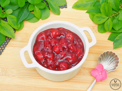 Frużelina wiśniowa - Wędrówki po kuchni