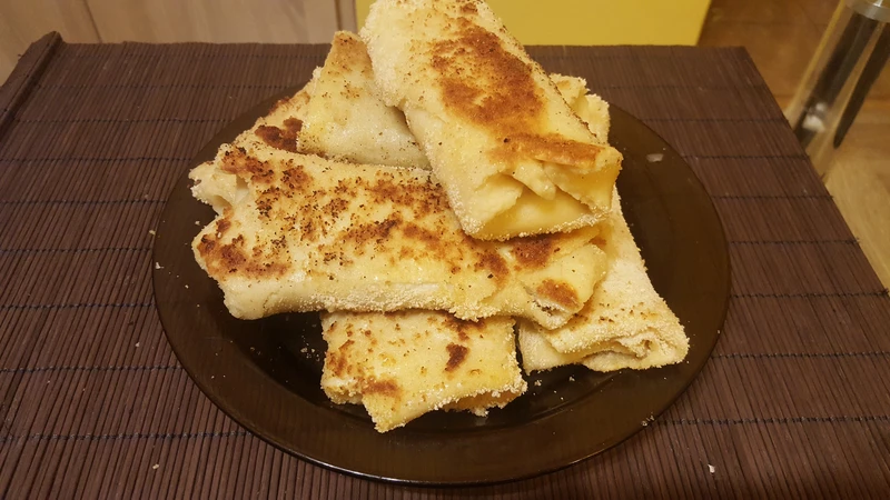 Krokiety z farszem ruskim i pieczarkami
