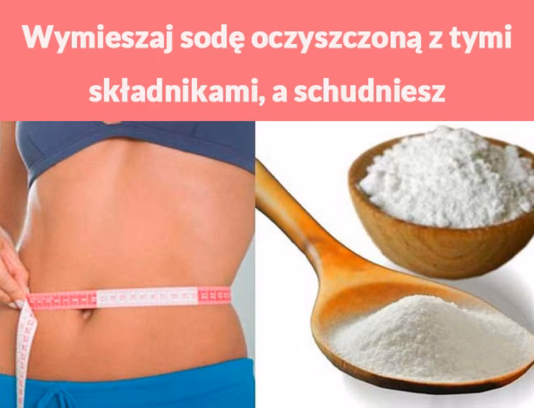 Wymieszaj sodę oczyszczoną z tymi składnikami, a schudniesz szybciej niż myślisz