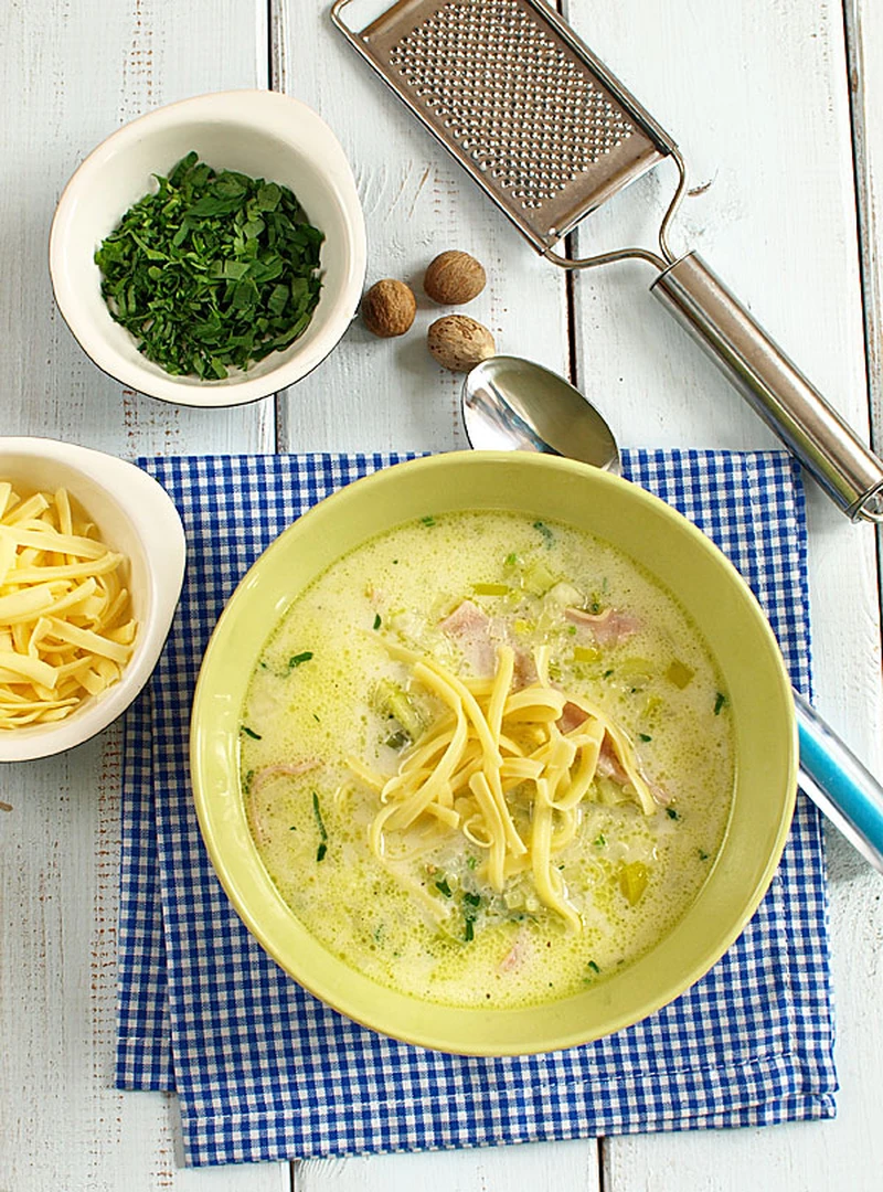 Zupa z porów - pyszna, prosta i błyskawiczna
