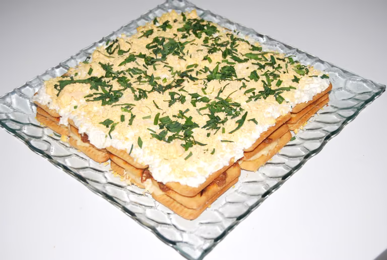 Sałatka na krakersach