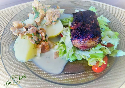 Polędwica z kurkami w roli głównej