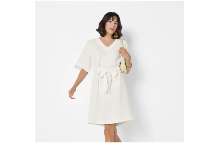 Zdjęcie Te sukienki z Lidla za 29 zł zrobią furorę tego lata! Cudowna bawełna muślinowa, a krój i kokarda dodają kobiecości #3