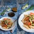 Makaron z kurczakiem, kalarepą i sosem śmietanowym