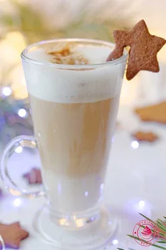 Kawa latte ajerkoniakowa