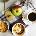 Crumble z jabłkami