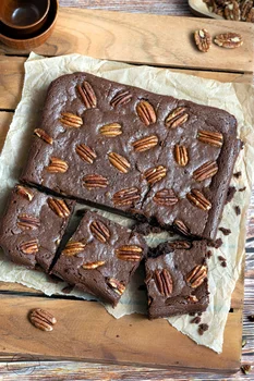 Brownie z orzechami pekan