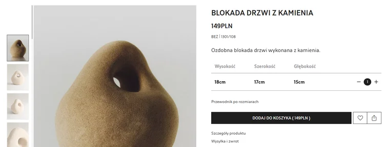 Zdjęcie Zara zaliczyła "wpadkę" sprzedając kamienie? Produkt zniknął, ale inny znów wywołał burzę! #3