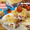 Lekkie ciasto z truskawkami - HIT NA UPAŁY (smakuje jak LODY)