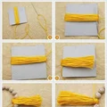 DIY- bransoletki z frędzlami