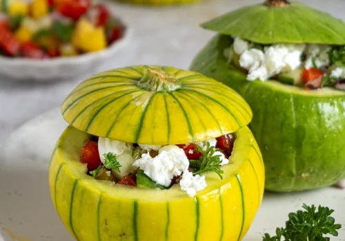 Kolorowa sałatka z zucchiolo