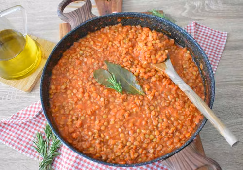 Włoskie ragù z soczewicy