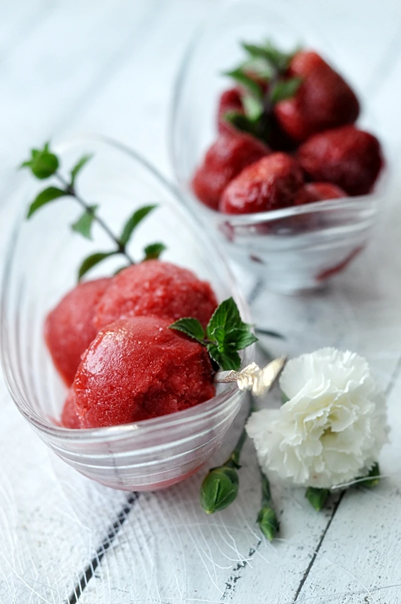 Sorbet truskawkowy