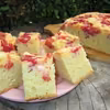 Szybkie, bardzo łatwe ciasto z truskawkami i kruszonką+FILM
