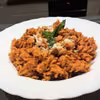 PESTO Z PIECZONEJ PAPRYKI NA PEŁNOZIARNISTYM MAKARONIE