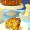 Babka cappuccino z polewą czekoladową