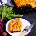 Burek z serem feta i botwiną