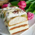Ciasto budyniowe z galaretką