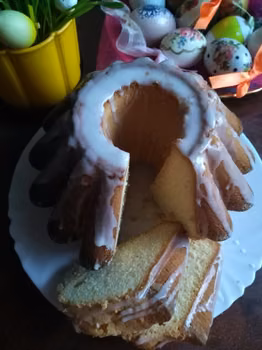 Dietetyczna cytrynowa, babka wielkanocna