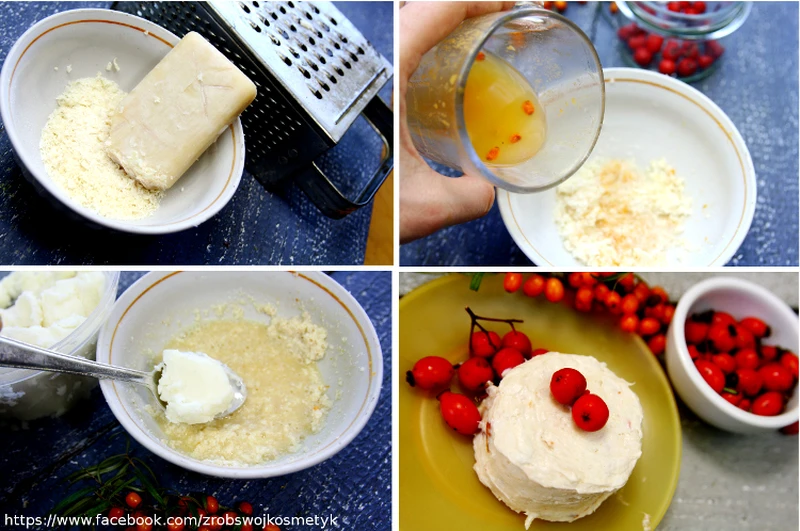 DIY Zrób nawilżające mydło z jarzębiny, dzikiej róży i rokitnika
