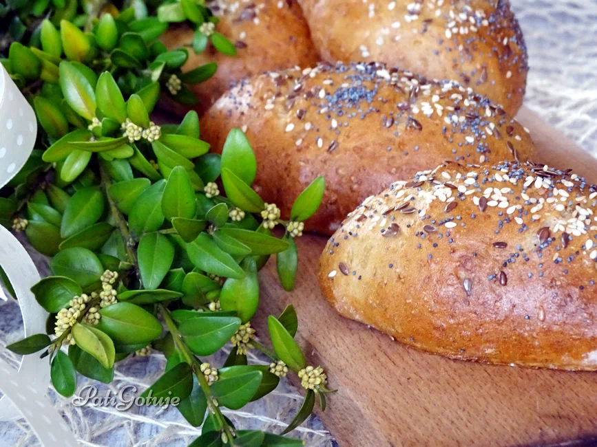 Mini chlebki do koszyczka
