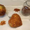 bursztynowe bombki DIY
