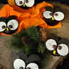 Halloweenowe marchewkowe sowy