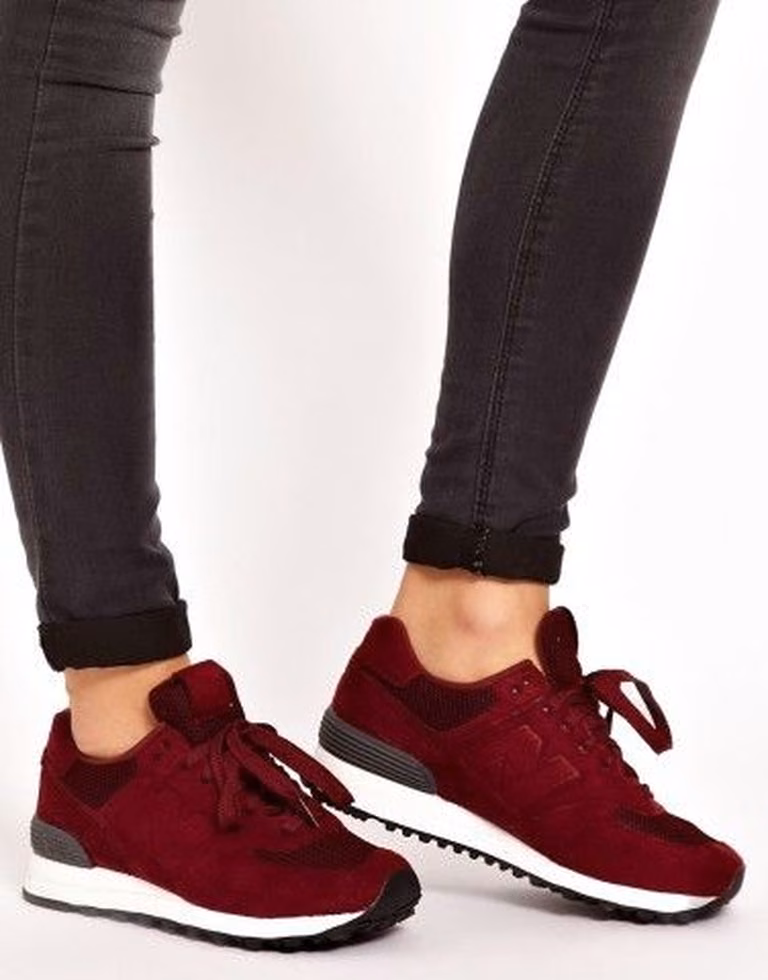 Bordowe - New Balance