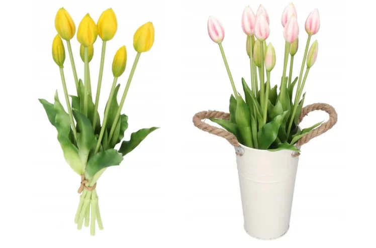 Zdjęcie Te silikonowe tulipany wyglądają jak żywe! Wstaw je do wazonu z wodą, a nikt nie uwierzy, że są sztuczne #5